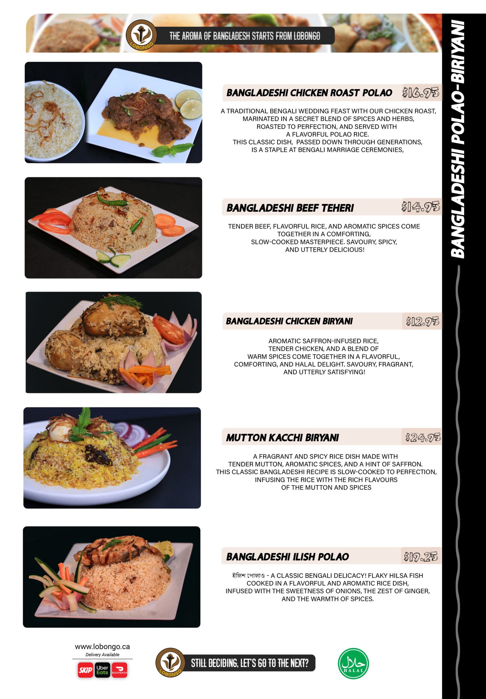 New Menu